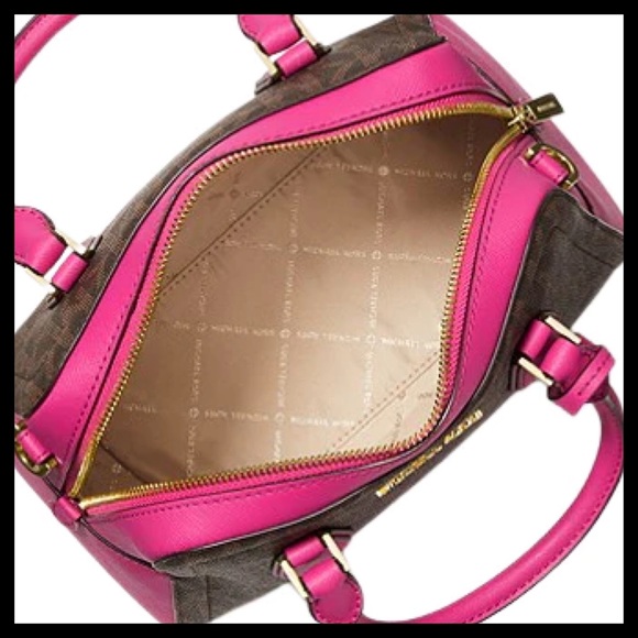 MICHAEL KORS Ayden Medium Logo Satchel - Picture 5 of 8